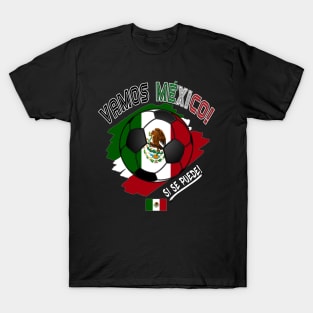 Playera Mexico Soccer Team Seleccion Mexicana de futbol T-Shirt